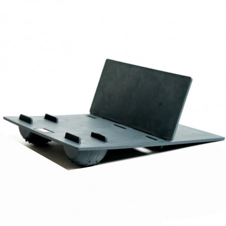Support PC portable - Métal gris